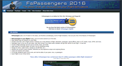 Desktop Screenshot of fspassengers.com